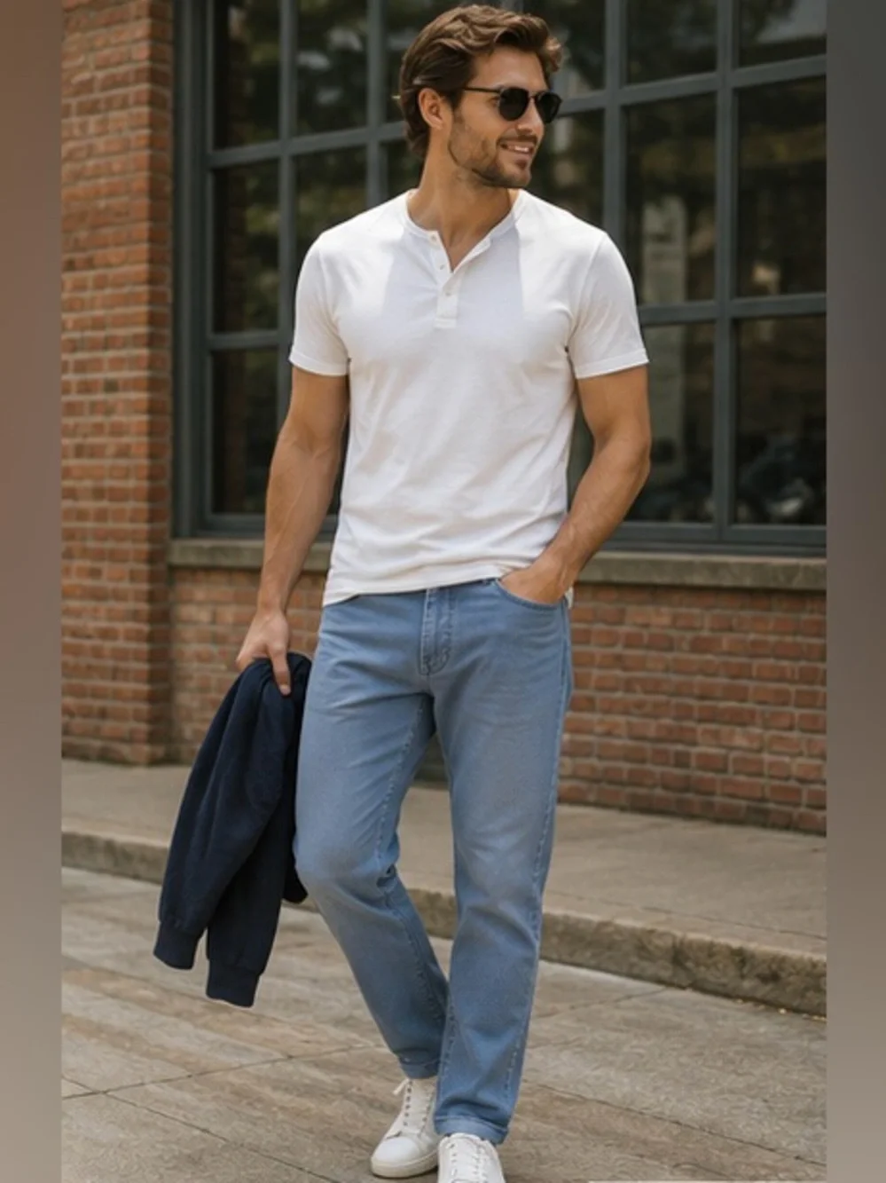 Lucky Brand Slim Straight Light Blue Jeans